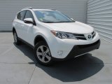 2015 Super White Toyota RAV4 XLE #104481160