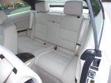 2009 BMW 3 Series 328i Convertible Rear Seat