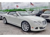 2014 Bentley Continental GTC Arctica White