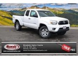 2015 Super White Toyota Tacoma V6 Access Cab 4x4 #104584455