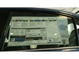 2015 Subaru Impreza 2.0i Limited 4 Door Window Sticker