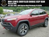 2015 Deep Cherry Red Crystal Pearl Jeep Cherokee Trailhawk 4x4 #104584619