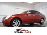 2004 Garnet Fire Metallic Infiniti G 35 Sedan #104584432