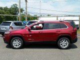 Deep Cherry Red Crystal Pearl Jeep Cherokee in 2015