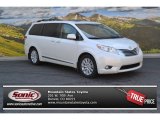 2012 Blizzard White Pearl Toyota Sienna Limited #104603162