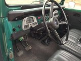 1978 Toyota Land Cruiser FJ45 Pickup Truck Dark Gray Interior