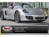 2013 Platinum Silver Metallic Porsche Boxster S #104676757