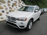 2016 BMW X3 Alpine White