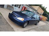 2003 Eternal Blue Pearl Honda Civic LX Sedan #104715442