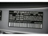 2015 B Color Code for Polar Silver Metallic - Color Code: 761