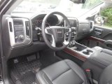 2015 GMC Sierra 1500 SLT Double Cab Jet Black Interior