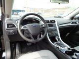 2016 Ford Fusion Hybrid S Medium Earth Gray Interior