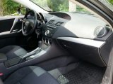 2010 Mazda MAZDA3 i SV 4 Door Black Interior