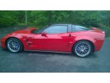Victory Red Chevrolet Corvette in 2009