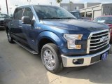 2015 Blue Jeans Metallic Ford F150 XLT SuperCrew #104798670