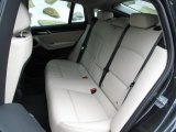 2016 BMW X4 xDrive28i Rear Seat