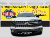 2015 White Diamond Tricoat Chevrolet Silverado 1500 LTZ Crew Cab 4x4 #104798588