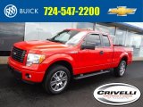 2014 Race Red Ford F150 STX SuperCab 4x4 #104799036