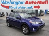 2015 Blue Crush Metallic Toyota RAV4 XLE AWD #104798790