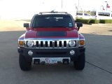2008 Victory Red Hummer H3  #104798936