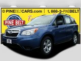 2015 Quartz Blue Pearl Subaru Forester 2.5i #104798633