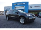 2015 Tungsten Metallic Chevrolet Traverse LS #104798983