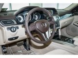 2016 Mercedes-Benz E 400 Sedan Silk Beige/Espresso Brown Interior