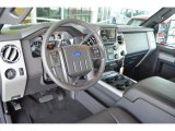 2016 Ford F250 Super Duty Lariat Crew Cab 4x4 Black Interior