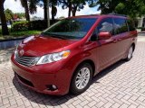 2015 Salsa Red Pearl Toyota Sienna XLE #104865224