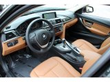 2015 BMW 3 Series 328i xDrive Sedan Saddle Brown Interior
