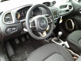 2015 Jeep Renegade Latitude Black Interior