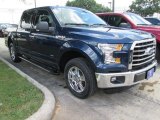 2015 Blue Jeans Metallic Ford F150 XLT SuperCrew #104865099
