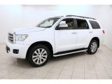 2013 Toyota Sequoia Limited 4WD Front 3/4 View