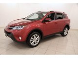 Barcelona Red Metallic Toyota RAV4 in 2014