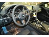 2016 BMW 6 Series 640i Gran Coupe Black Interior