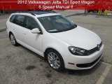 2012 Volkswagen Jetta TDI SportWagen Front 3/4 View