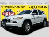 2015 Bright White Jeep Cherokee Limited 4x4 #104900512