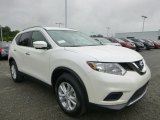 2015 Pearl White Nissan Rogue SV AWD #104933227