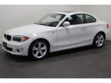 2013 BMW 1 Series 128i Coupe Front 3/4 View
