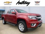 2015 Red Rock Metallic Chevrolet Colorado LT Extended Cab 4WD #104933275