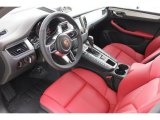 2015 Porsche Macan Turbo Black/Garnet Red Interior