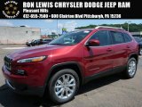 2015 Deep Cherry Red Crystal Pearl Jeep Cherokee Limited 4x4 #104961213