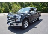 2015 Tuxedo Black Metallic Ford F150 Lariat SuperCrew 4x4 #104979527