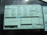2015 Chevrolet Silverado 3500HD High Country Crew Cab Dual Rear Wheel 4x4 Window Sticker