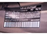 2015 B Color Code for Mountain Grey Metallic - Color Code: 787