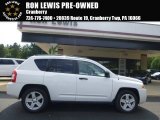 2009 Stone White Jeep Compass Sport 4x4 #105017245