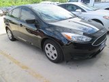 2015 Tuxedo Black Metallic Ford Focus S Sedan #105017141