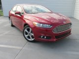 Ruby Red Metallic Ford Fusion in 2016
