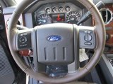 2016 Ford F250 Super Duty King Ranch Crew Cab 4x4 Steering Wheel