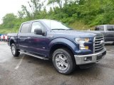 2015 Blue Jeans Metallic Ford F150 XLT SuperCrew 4x4 #105082138